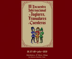III Encuentro internacional de Juglares, Trovadores y Cuenteros - Yaila - Sábado 27 julio